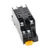 Реле питания с катушкой AC 220V DC 12V 24V 10A 8PIN, Электронный мини-электромагнитный релейный модуль DPDT LY2NJ, База для розетки