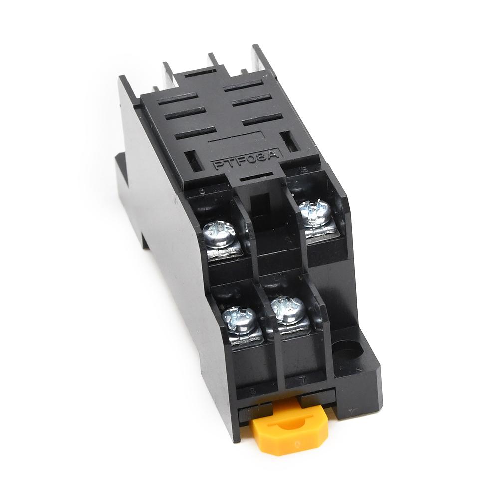 Реле питания с катушкой AC 220V DC 12V 24V 10A 8PIN, Электронный мини-электромагнитный релейный модуль DPDT LY2NJ, База для розетки