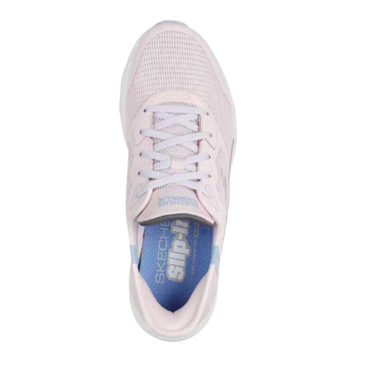 Skechers Go Walk Модные Удобные Мягкие Низкие Кроссовки для Бега, Дружелюбные к Коже, Женские Кроссовки Светло-Розовые 125115-LTPK