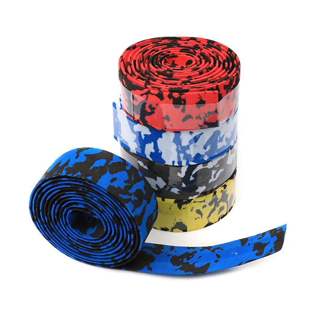 Резиновая пена Ленты для руля шоссейного велосипеда Велосипедная лента на руль Велосипедные обмотки руля 2 рулона