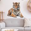 Simulation 3D Imperious Tiger Bedroom Living Room Commercial Wall Landscaping Wall Stickers
