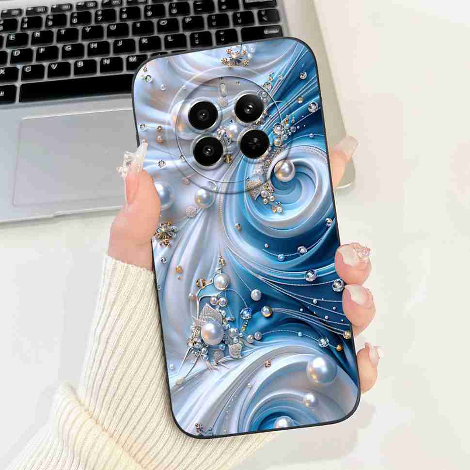 For Realme 12 Pro 5G RMX3842 Case Fashion Cartoon Print Soft Silicone Back Cover For Oppo Realme 12Pro RMX3843 6.7" Bumper Shell