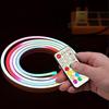 Светодиодная RGB-лента, Универсальный USB 5 В, Смена цвета, Декор стола, Спальни