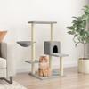 VidaXL Cat Tree with Sisal Scratching Posts Light Grey 95 Cm 172074