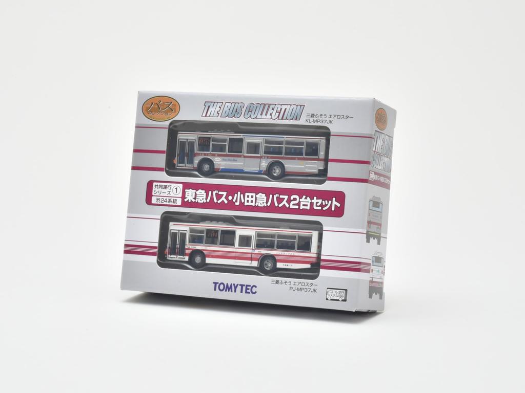 TOMYTEC The Bus Collection Bus Collection Joint Operation Series 1 Shibu 24 Line Tokyu Bus Odakyu Bus Set Diorama Supplies 2-Car