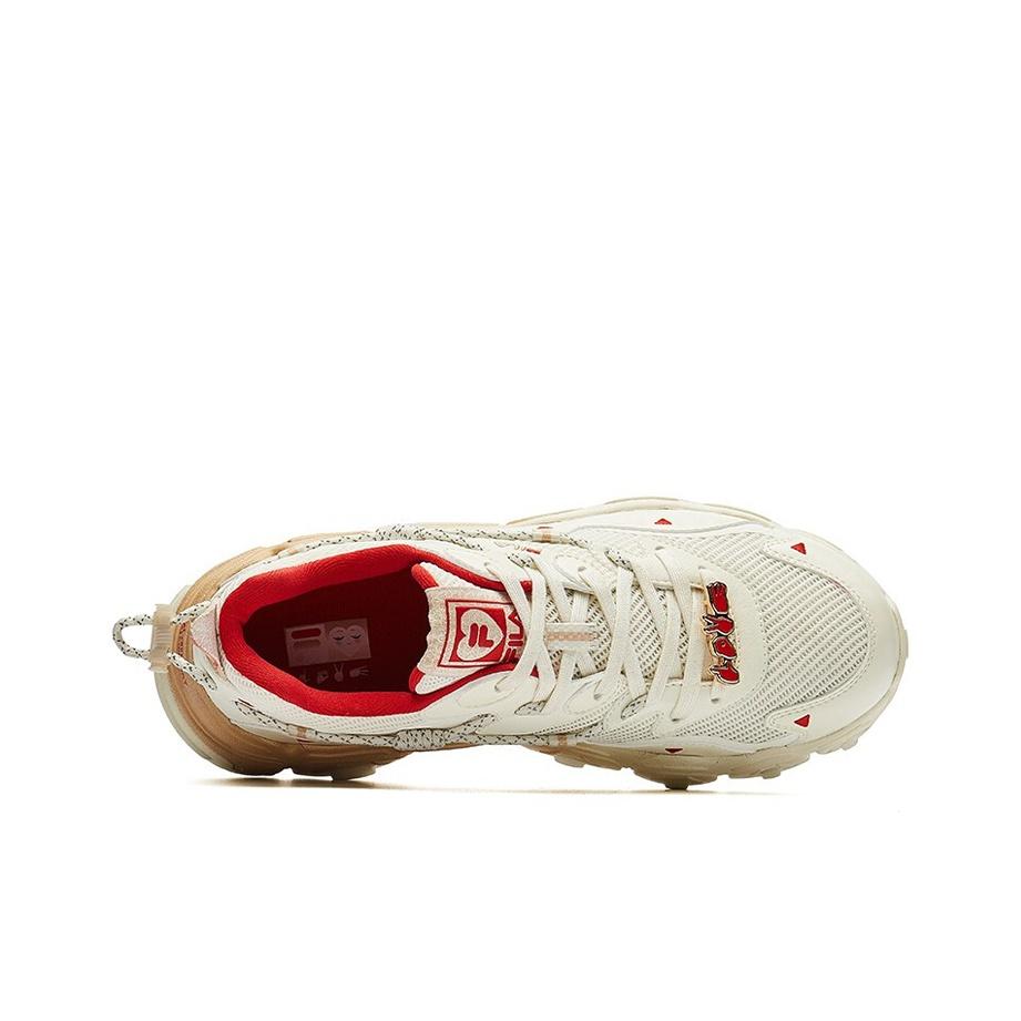 Fila Cat Paw 2.0 520 Ткань Синтетическая кожа Низкие кроссовки Папины кроссовки Мужские кроссовки Белый F12M124166FSW