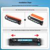 Huwei Compatible Toner Cartridges for HP 416A (W2040A Series)