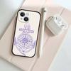 Модный винтажный чехол для телефона с компасом, черный, подходит для IPhone 17,16,15,11,13,14 Pro Max,Plus,X,Xr,Xs Max,13Mini