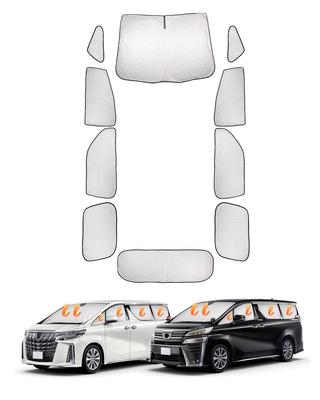 CARVANTA Солнцезащитный козырек Toyota Alphard 30 Series Vellfire 30 Series Блокирующий свет Шторка для сна в машине Солнцезащитный козырек на все окна Боковая шторка Конфиденциальность