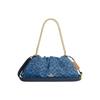 COACH Faye Iconic Джинсовая большая сумка через плечо