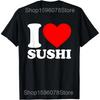 Funny Sushi Lovers Japanese Food T Shirts Men Women Pure Cotton Humor Streetwear Tee Shirt Short Sleeve Unisex Loose Clothing
