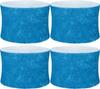 Blue 4-piece Humidifier Filter (suitable for HAC504, HAC-504AW and HCM350 models, Class A filter element)