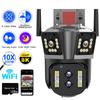 8K 16MP Wifi Camera PTZ 10X Zoom Two-way Audio Color Night Vision Outdoor Waterproof CCTV Surveillance Security Wi-Fi Camera