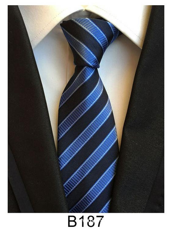 Мужской галстук ручной работы из полиэстерового шелка – повседневный, официальный или профессиональный