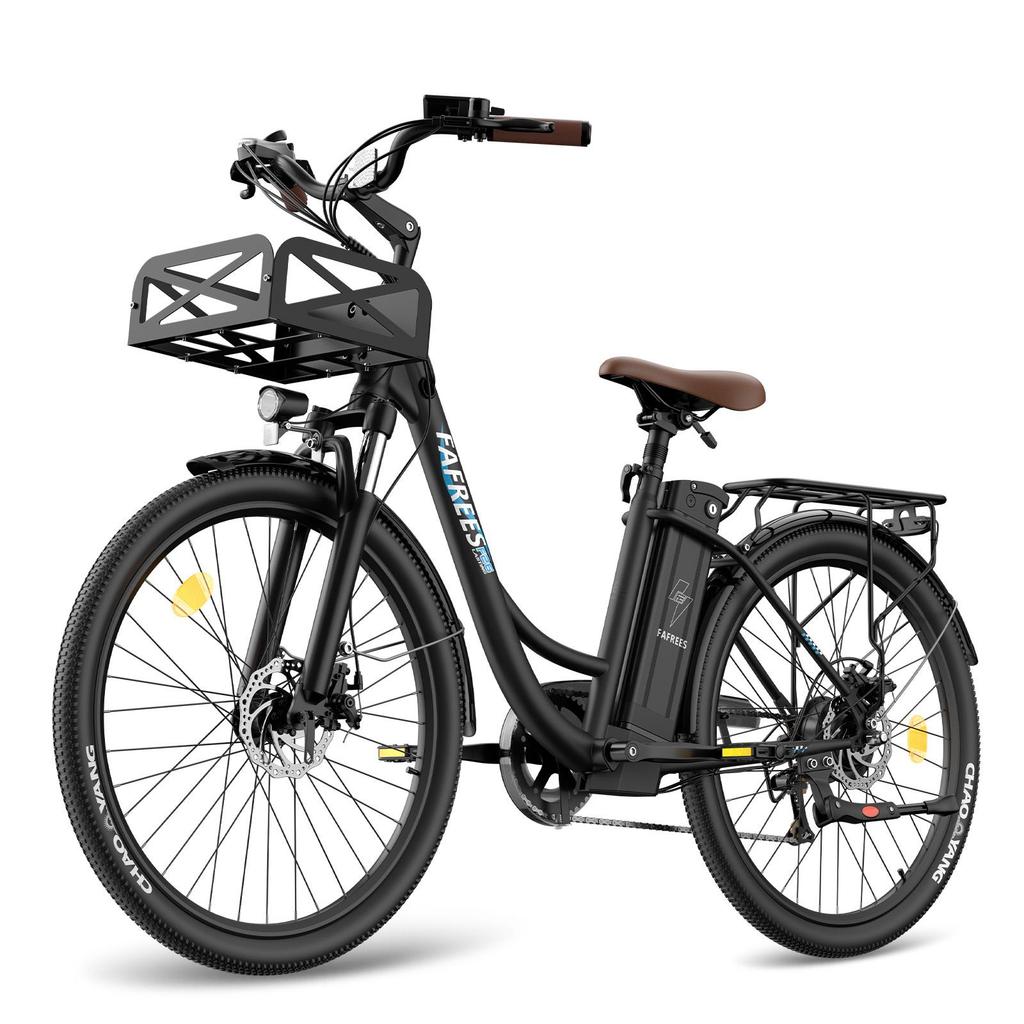 FAFREES F26 Lasting Urban Commuting Electric Bicycle 36V25Ah Battery 250W Motor 26 Inch City Tires 120KM Max Range E-Bike
