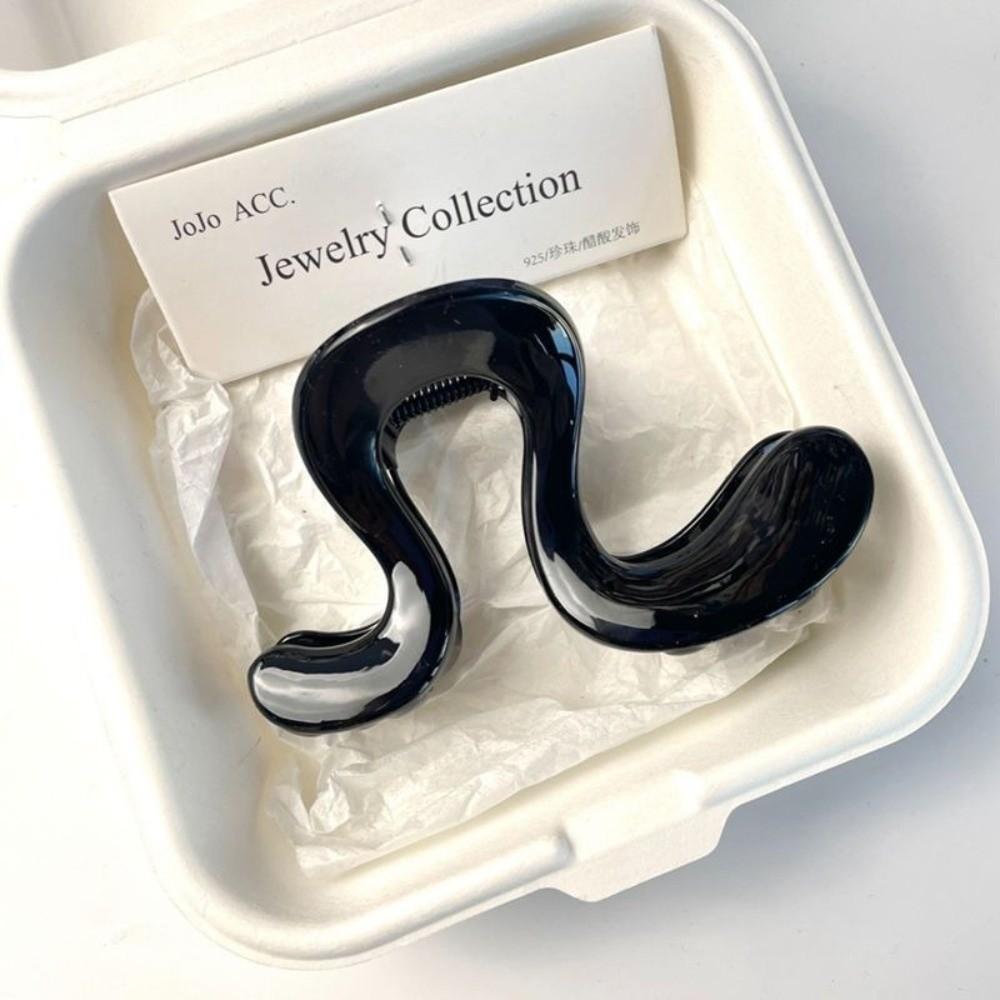 Matte Finish Shark Clip Large Ponytail Clip New Acrylic Hair Claw  Headwear Accessories