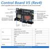 Freenove Control Board V5 for Arduino UNO R4 WiFi Mini, Arm Cortex-M4, Onboard ESP32-S3, LED matrix, USB-C, Tutorial Code