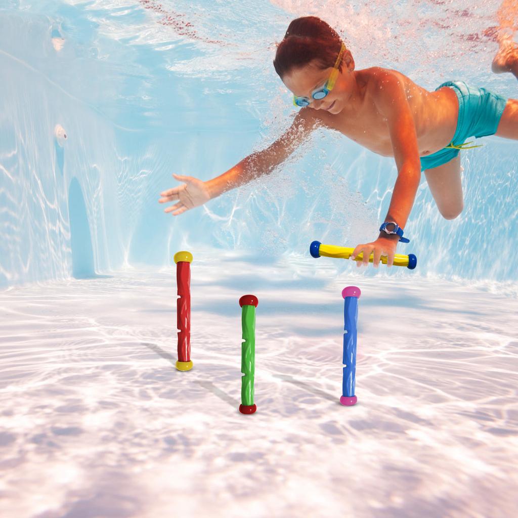 Набор игрушек для дайвинга с палкой для дайвинга | Подводный тонущий бассейн, детские принадлежности для плавания