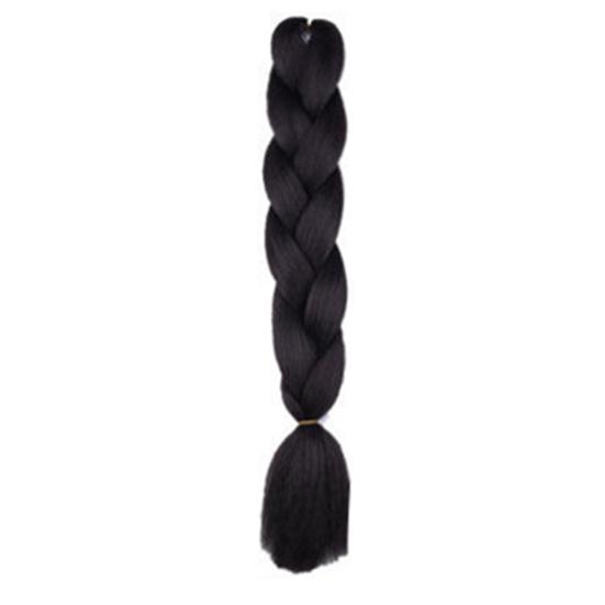 Женские Jumbo вязание крючком плетение Ombre Color Синтетические наращивания волос Kanekalon