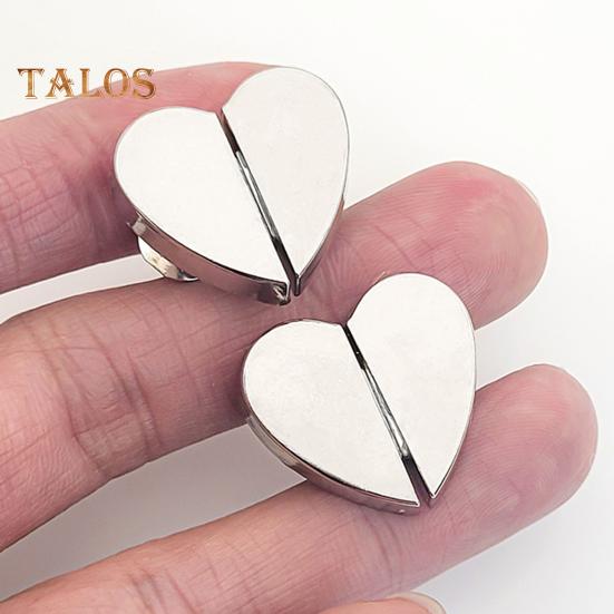 Магниты для штор в форме сердца, пряжки для штор, удерживающие шторы закрытыми, зажимы для штор, предотвращающие утечку света для дома, спальни, ванной, офиса