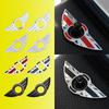 1PCS Be Suitable F55 R50 R53 R56 R60 R57 Cooper Delicate Door Pin Lock Wing Emblem Badge Stickers Car Door Metal Sticker