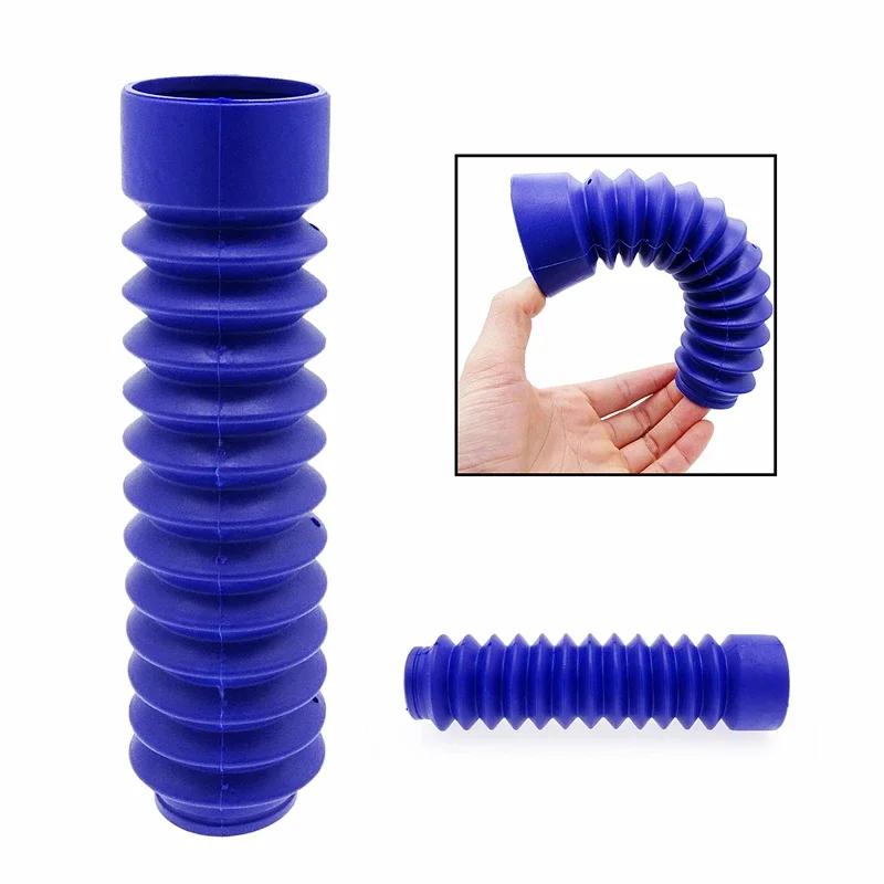 2 шт. Универсальный мотоциклетный пыльник амортизатора передней вилки, резиновый пылезащитный рукав, 3 цвета на выбор