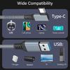 Длинный кабель для Oculus Quest 2 Meta Quest 3 Pico Neo 3 4 Link USB 3.1 Gen 2 Type A/C to C Гарнитура VR-очки Шлем Дата-зарядка