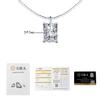 8 Popular Korean Style Jewelry VVS1 Heart Cut 1ct GRA Moissanite Pendant Necklace S925 Sterling Silver Jewelry for Women Gift