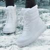Non Slip Snow Boots for Women Thick Plush Winter Ankle Boots Woman Platform Keep Warm Cotton Padded Shoes