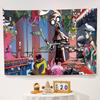 Виртуальная рок-группа Gorillaz Музыкальная вечеринка Фон-плакат Декор стола для торта Реквизит Подарок Товары для детской вечеринки