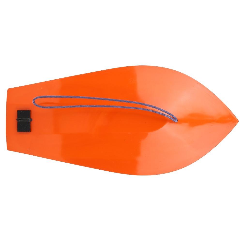 Orange Trolling Diving Board with Blue Wire Fishing Diving Board Trolling Tool