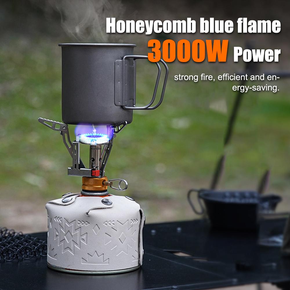 Наружные электронные печи с зажиганием, портативные аксессуары для приготовления пищи, складная газовая плита, регулируемая