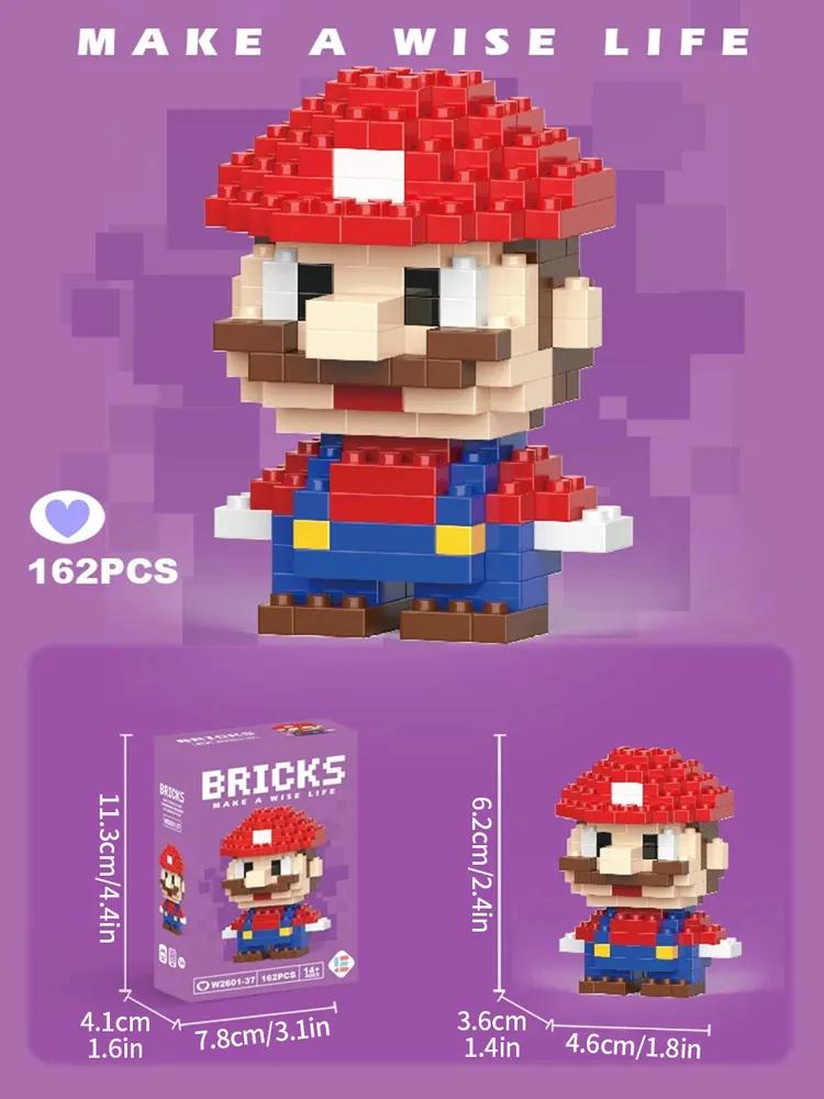 3D designer of mini-blocks, 5 pcs.