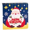 Blank Note Cards 10Pcs Merry Christmas Greeting Set, Folding Cartoon Foldable Gift Cards, Festive Blessing for Holiday Party Favors