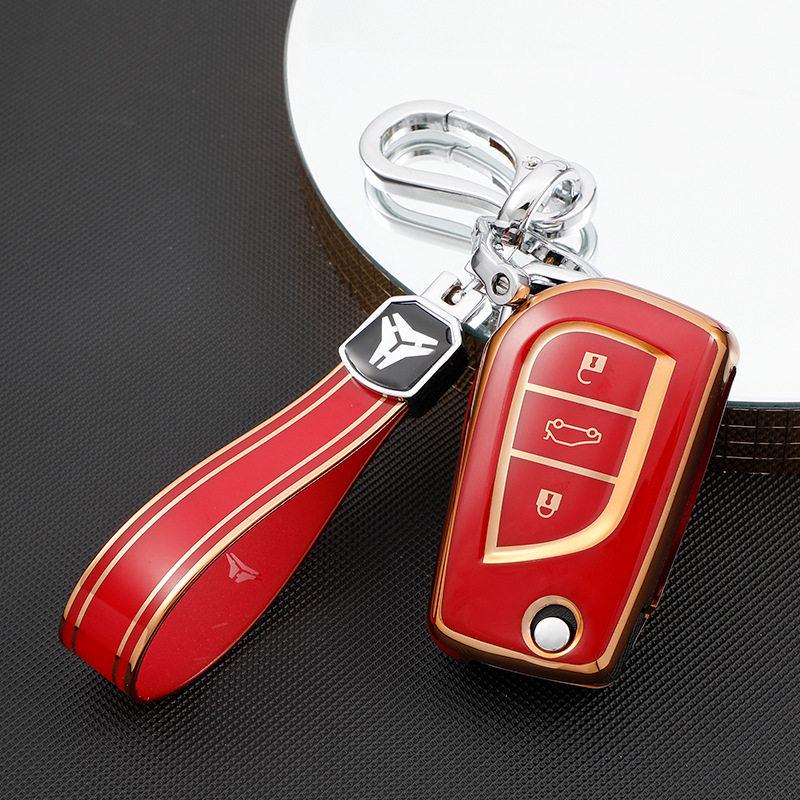 Чехол для ключа Toyota для RAV4, Camry, Reiz, Levin, Corolla, Highlander