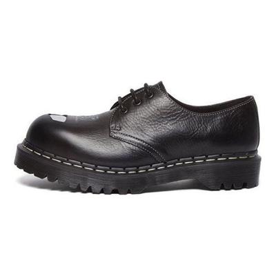 Dr. Martens 1461 Bex Exposed Steel Toe Oxford Black Overdrive
