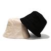 Solid Color Bucket Hat Chiffon Fabric Basin Cap Japanese-Style Fisherman Hat  Summer