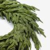 6 футов Рождественская гирлянда из норфолкской сосны, настоящая на ощупь, искусственная зелень, сосновая гирлянда для праздничного стола, камина, стены, внутреннего и наружного декора