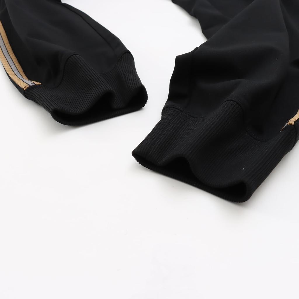 Длинные брюки эластичные быстросохнущие с вышитым логотипом One Point Basic Sports Black [Champion] C3-ASF01 мужские