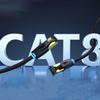 Copper Wire Ethernet Extension Cord Double Shield Cat 8 Patch Cable CAT8 Ethernet Cable  Smart TV