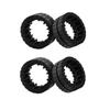 Anti-Slip Caster Wheels Tire For iRobot Braava 380 380T 320 321 345 6050 385 375 375T Mint Plus 4200 4205 5200 Vacuum Cleaner