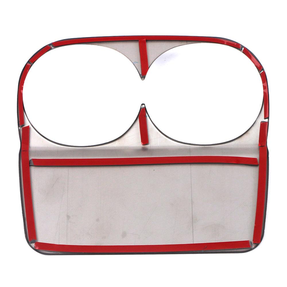 Для Mercedes Benz C Class W206 2022 2023 автомобильный подлокотник центральной консоли сзади AC воздуховыпускное отверстие вентиляционная панель ящик для хранения крышка накладка