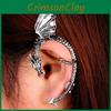 Alloy Dragon Ear Clips Accessories With Punk Style For Streetwear Wear Fashion