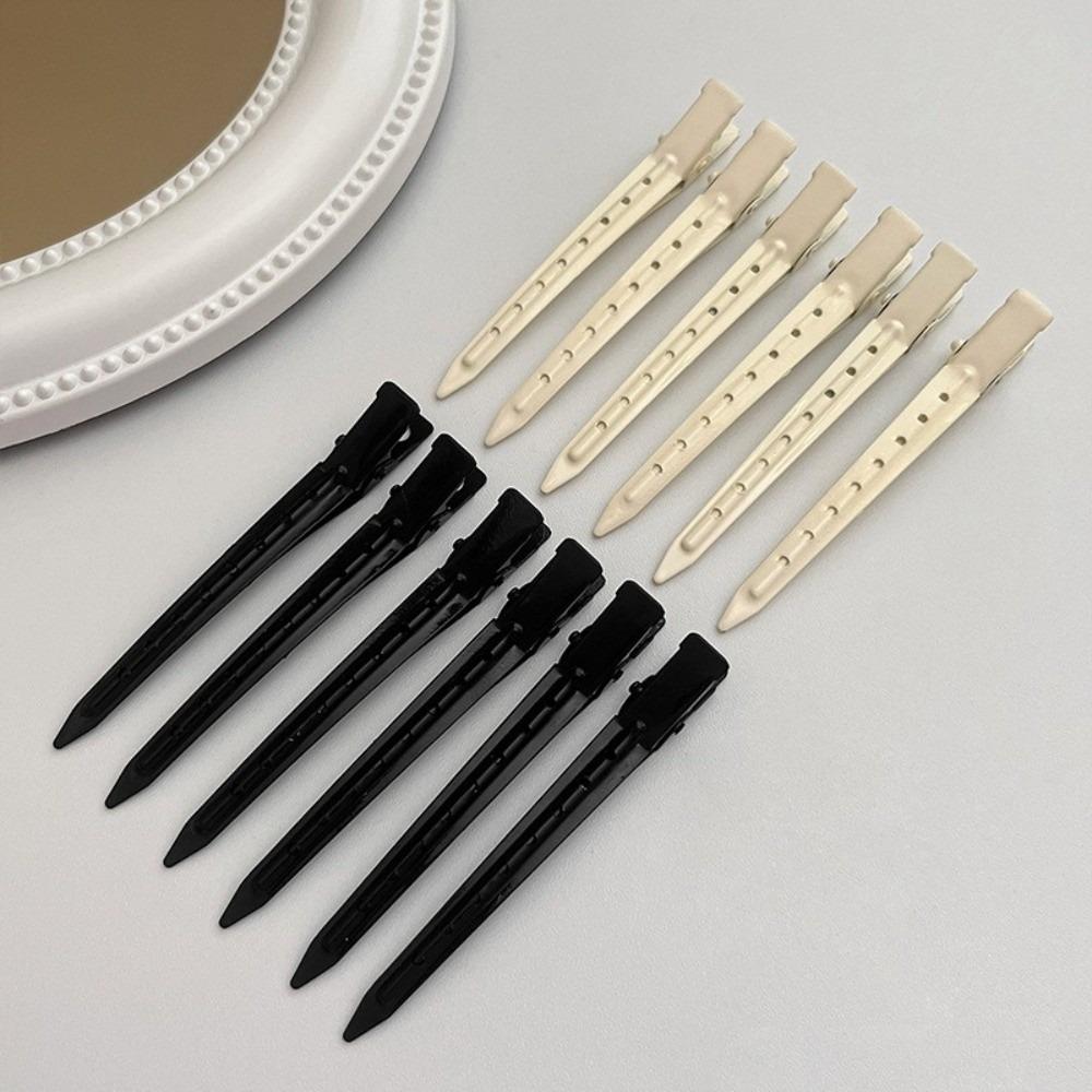 6/12pcs 6/12pcs Styling Hairpins Polychromatic Design Sectioning Clamps Haircut Tools