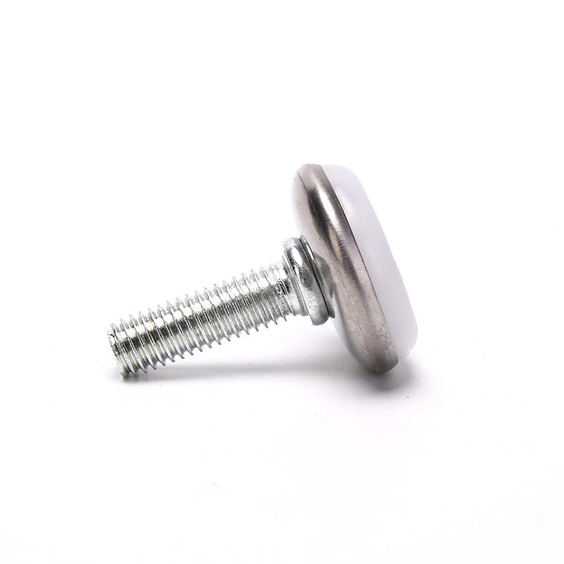 4шт M6 M8 15/20/25 мм Регулируемые стальные ножки для мебели Противоскользящее основание стола