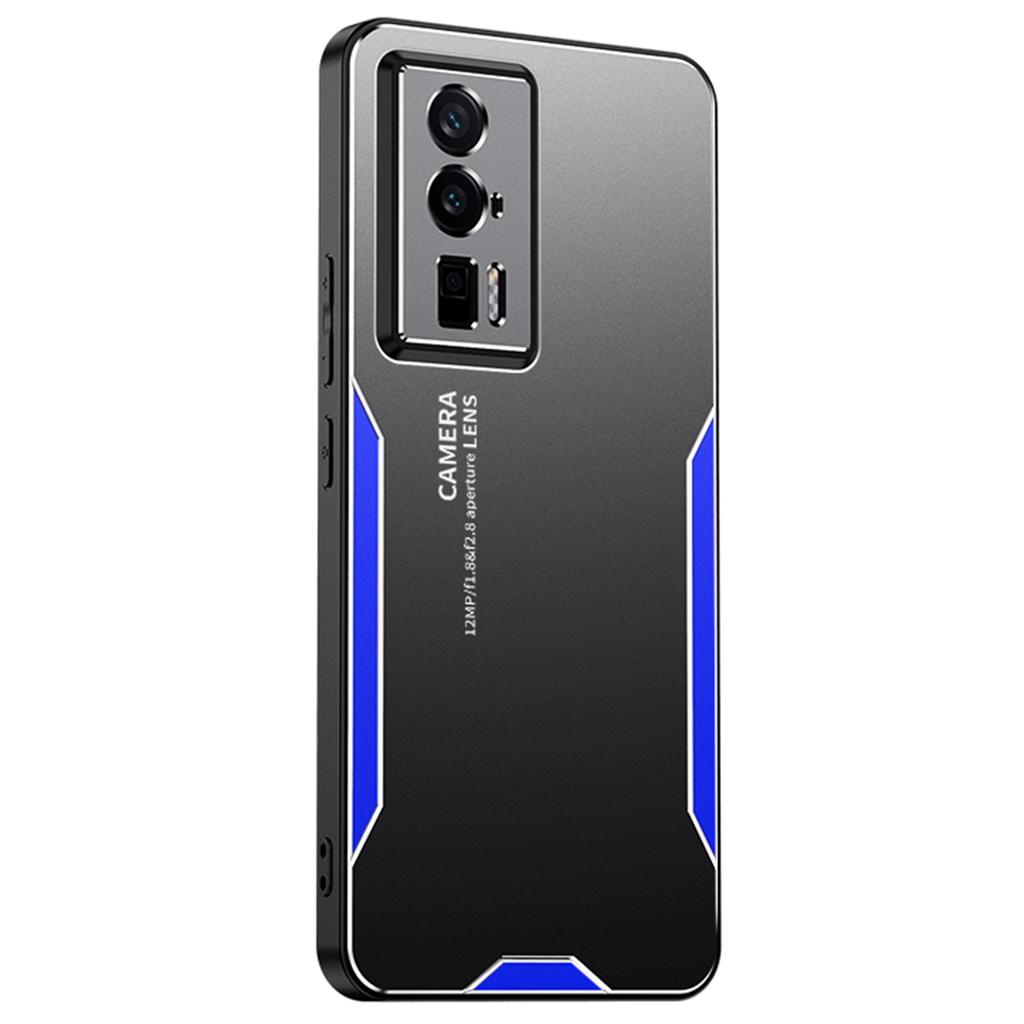 Для Xiaomi Redmi K60 5G Чехол для телефона Металл+ТПУ+ПК Накладка Защита объектива камеры