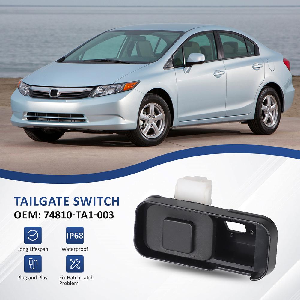 Rear Switch 74810-TA1-003 Trunk Access Camera Mount Space Direct Installation Long Duration Performance For Acura RLX