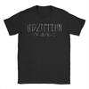 Футболки Led Zeppelin 'The Mother Ship' Мужские Винтажные 100% Хлопок Круглый Вырез Короткий Рукав Футболки Большие Размеры Топы