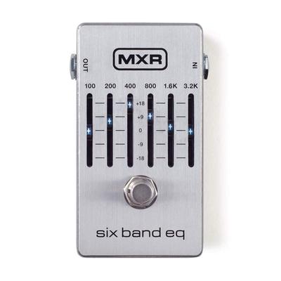MXR Effector M109S 6-полосный эквалайзер 6-полосный эквалайзер