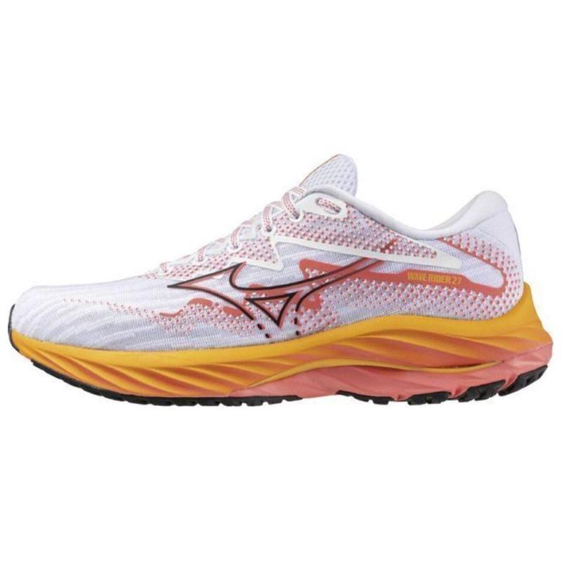 Mizuno Женские кроссовки Wave Rider 27 'Белый Даббарри' J1GD230371